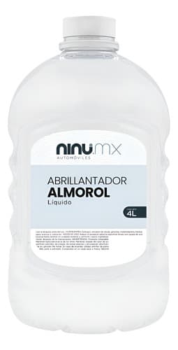 Abrillantador automotriz Almorol 4 L atomizable, sin aroma, Ninu