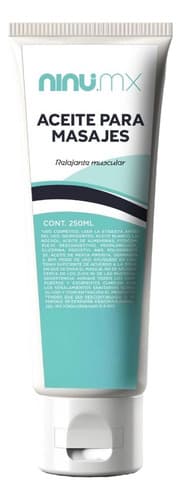 Aceite en crema para masaje muscular 250 mL, árnica y eucalipto, Ninu