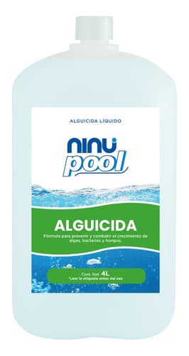 Alguicida para alberca 4 L, Ninu