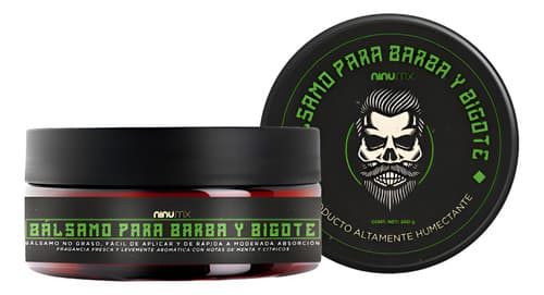Bálsamo para barba bergamota 200 mL, estimula crecimiento, Ninu