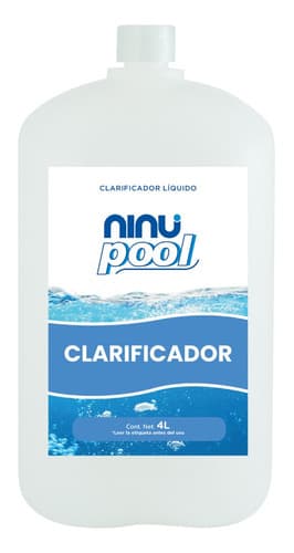 Clarificador líquido para alberca 4 L, Ninu