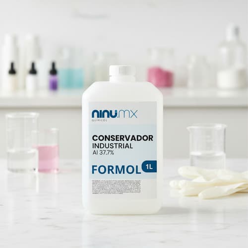 Formaldehído (formol) 37.7% 1 L, Ninu