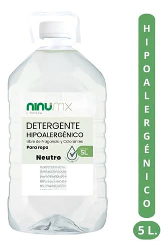 Detergente líquido hipoalergénico 5 L, Ninu