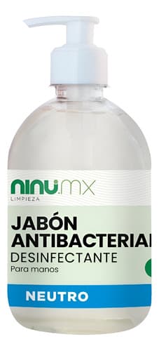 Jabón líquido antibacterial para manos 500 mL, Ninu