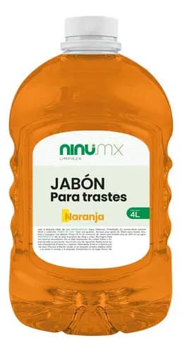 Jabón líquido lavatrastes 4 L, Ninu