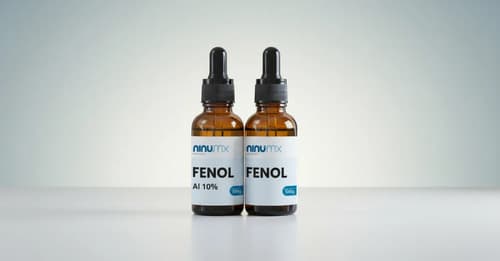 Kit podológico: fenol 10% 100 g + fenol 90% 100 mL, Ninu