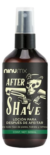 Loción after shave con mentol 500 mL, Ninu