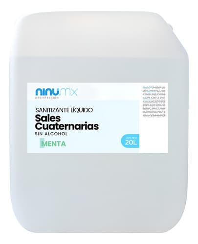 Sanitizante líquido sin alcohol 20 L, Ninu