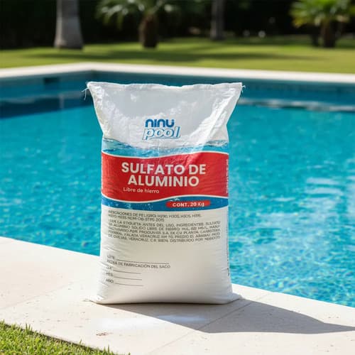 Sulfato de aluminio clarificador 20 kg, Ninu